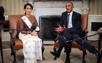 Ông Obama tiếp bà Suu Kyi ở Nhà Trắng, sẵn sàng dỡ bỏ lệnh trừng phạt