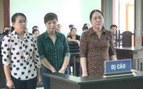Các bị cáo nguyên cán bộ Trường Chính trị Phú Yên lãnh án