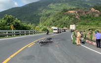 Tai nạn ở Phú Yên, 2 người tử vong tại chỗ sau cú va chạm với xe tải