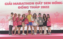 Hơn 3.600 người từ 12 quốc gia tham gia Giải marathon Đất Sen Hồng