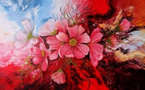 Khám phá thế giới ngàn hoa trong tranh của họa sĩ Đinh Thanh Vân