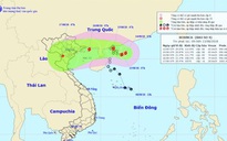 Bão số 4 hình thành trên biển Đông