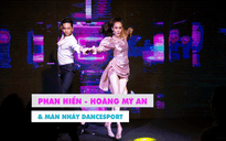 Hoàng Mỹ An tái hiện lại màn dancesport với anh họ Phan Hiển sau 5 năm