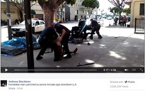 Video cảnh sát Mỹ bắn người lan truyền trên mạng xã hội