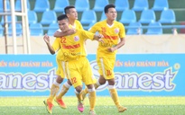 ĐKVĐ Hà Nội T&T trút cơn mưa bàn thắng lên U.21 An Giang