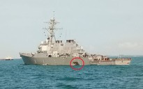 Tàu USS John McCain: 10 thủy thủ mất tích, 5 người bị thương