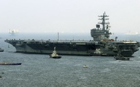 Hải quân Trung Quốc bám sát tàu sân bay Mỹ ở Biển Đông