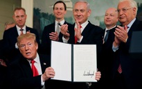 Bất chấp LHQ, Mỹ chính thức công nhận cao nguyên Golan thuộc Israel