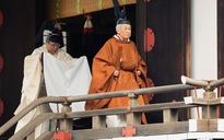 Nhật hoàng Akihito thực hiện các nghi thức thoái vị