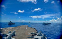 Nhóm tác chiến tàu sân Mỹ đến Biển Đông trước căng thẳng ở eo biển Đài Loan