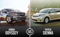 Có nên mua Honda Odyssey thay vì Toyota Sienna?