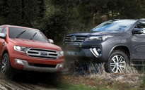 Ford Everest đối đầu Toyota Fortuner: Có đủ sức thách thức?