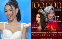Hoa hậu Thùy Tiên nhận nút bạc YouTube chỉ sau 2 tuần lập kênh