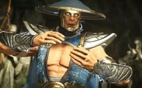 Thần Sấm Raiden ra chiêu trong game Injustice 2