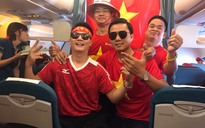 Máy bay Vietnam Airlines 'nhuộm đỏ' màu cờ Tổ quốc