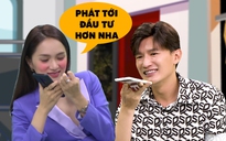 Sau tin đồn nghỉ chơi, Dược sĩ Tiến gọi điện thoại trên talkshow cho Hương Giang