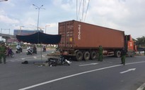 Tai nạn ở ngã ba Lâm Viên, bé gái 2 tuổi tử vong dưới bánh xe container