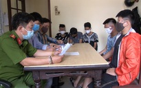 Không đeo khẩu trang nơi công cộng, 5 thanh thiếu niên ở Huế bị xử phạt