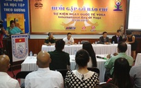 Tổ chức Ngày Quốc tế Yoga đầu tiên tại Việt Nam
