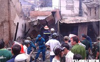 Cháy lớn thiêu rụi 3 căn nhà, 7 trẻ em được cứu kịp thời