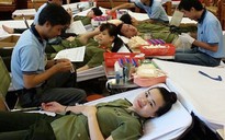 Hơn 300 đoàn viên Tổng cục An ninh hiến máu nhân đạo