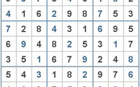 Mời các bạn thử sức với ô số Sudoku 3145 mức độ Khó