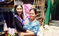 Hoa hậu Thái Lan không thấy mất mặt vì mẹ nhặt ve chai