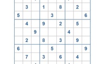 Mời các bạn thử sức với ô số Sudoku 3241 mức độ Khó