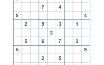 Mời các bạn thử sức với ô số Sudoku 3249 mức độ Khó