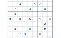 Mời các bạn thử sức với ô số Sudoku 3267 mức độ Khó