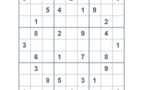 Mời các bạn thử sức với ô số Sudoku 3325 mức độ Khó