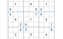 Mời các bạn thử sức với ô số Sudoku 3349 mức độ Khó