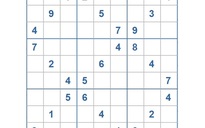 Mời các bạn thử sức với ô số Sudoku 3367 mức độ Khó