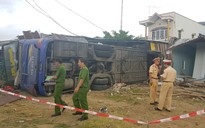 Lật xe giường nằm ở Khánh Hòa, hàng chục người bị thương: Kiểm tra ma túy tài xế