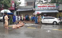 Phú Quốc: Va vào cửa ô tô đang mở, một phụ nữ bị xe tải cán chết