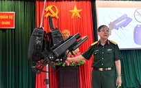 Kiên Giang triển khai thiết bị chế áp flycam CA-18 bảo vệ Đại hội đảng bộ