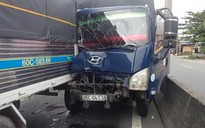 Tai nạn liên hoàn trên đường dẫn cao tốc TP.HCM - Trung Lương