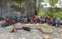 Vĩnh Long: Giữa trưa, 15 người tụ tập trong căn nhà hoang đá gà ăn tiền