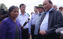 Thủ tướng Nguyễn Xuân Phúc thăm vùng lũ tỉnh Bình Định