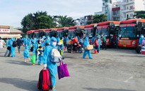 Bình Định đã đón hơn 4.600 người dân ở TP.HCM và các tỉnh phía nam về quê