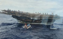 6 ngư dân trên tàu cá Bình Định cầu cứu tại vùng biển Hoàng Sa