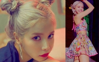 Nữ ca sĩ Hàn gây tranh cãi vì mặc váy trong suốt