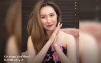 Sau ‘Bông hồng lai’ Somi, đến ‘Nữ hoàng sexy’ Sunmi gửi lời chào bằng tiếng Việt