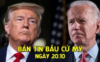 Bản tin Bầu cử Mỹ ngày 20.10: Tình hình tại các bang chiến địa có cho ông Trump hy vọng?