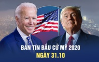 Bản tin bầu cử Mỹ ngày 31.10: Tổng thống Trump nói bác sĩ nâng khống số người chết vì Covid-19 để hưởng lợi