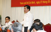 Bí thư Đinh La Thăng: ‘Đầu tàu TP.HCM không thể chạy bằng than đá’