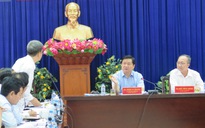 Bí thư Đinh La Thăng phê bình giám đốc trung tâm chống ngập vì vắng họp