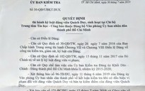 Khai trừ đảng chuyên viên Văn phòng UBND TP.HCM ‘nói xấu, bôi nhọ lãnh đạo’