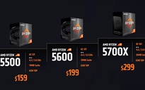 AMD công bố dòng CPU Ryzen 5000 và 4000 mới giá hấp dẫn