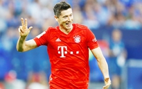 Lewandowski lập hat-trick, Bayern Munich trở lại đường đua Bundesliga